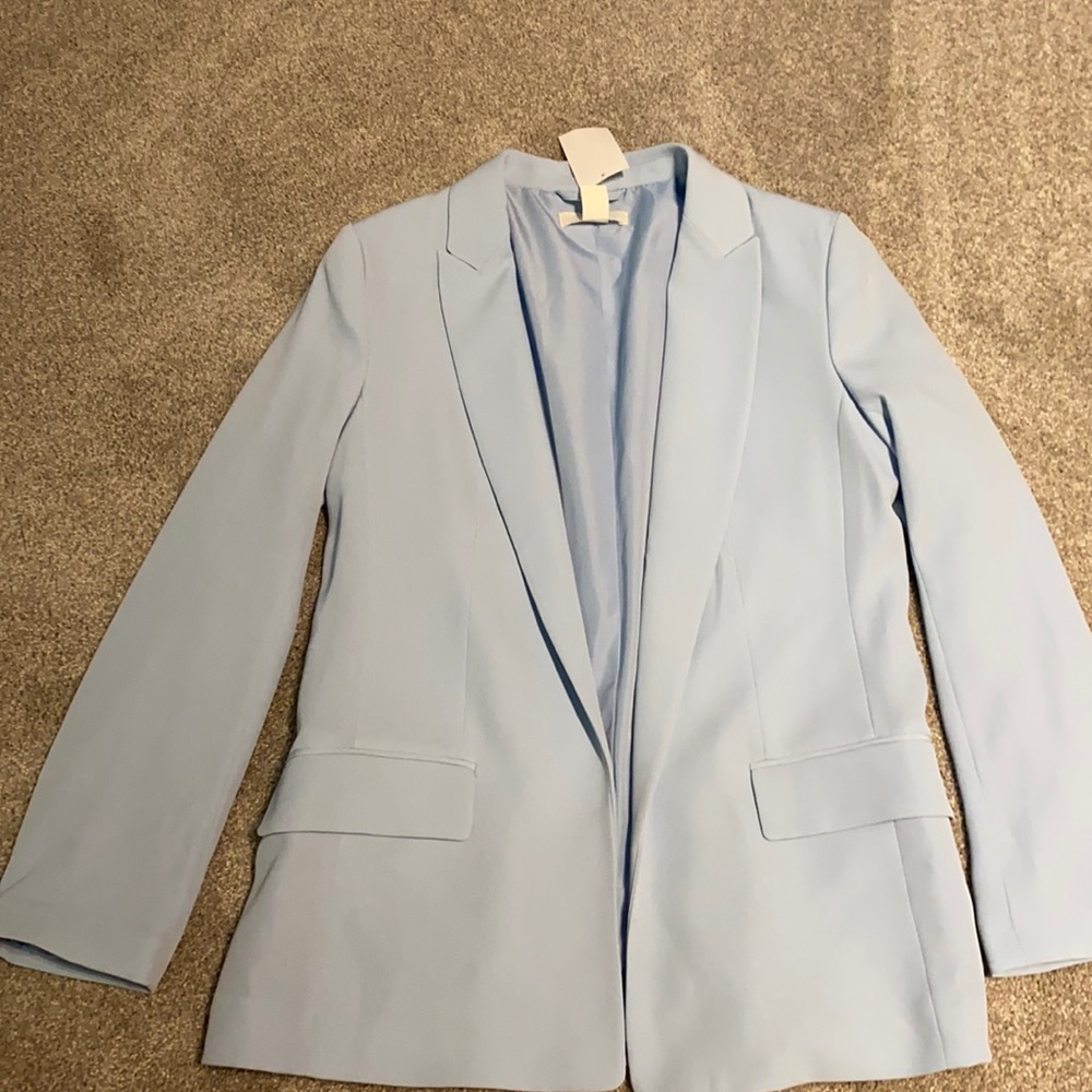 Baby blue blazer